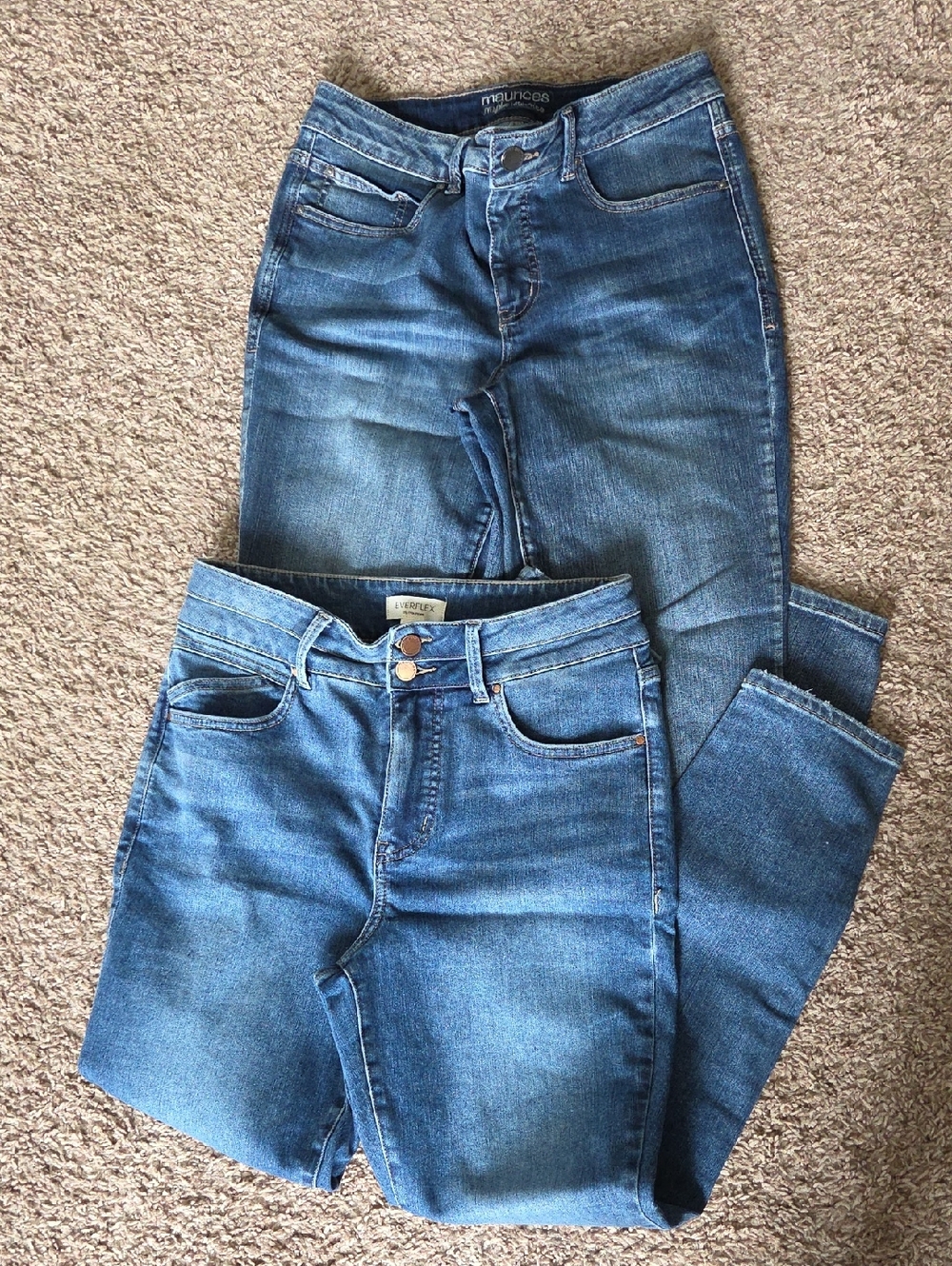 Maurices Blue Denim Jeans Duo